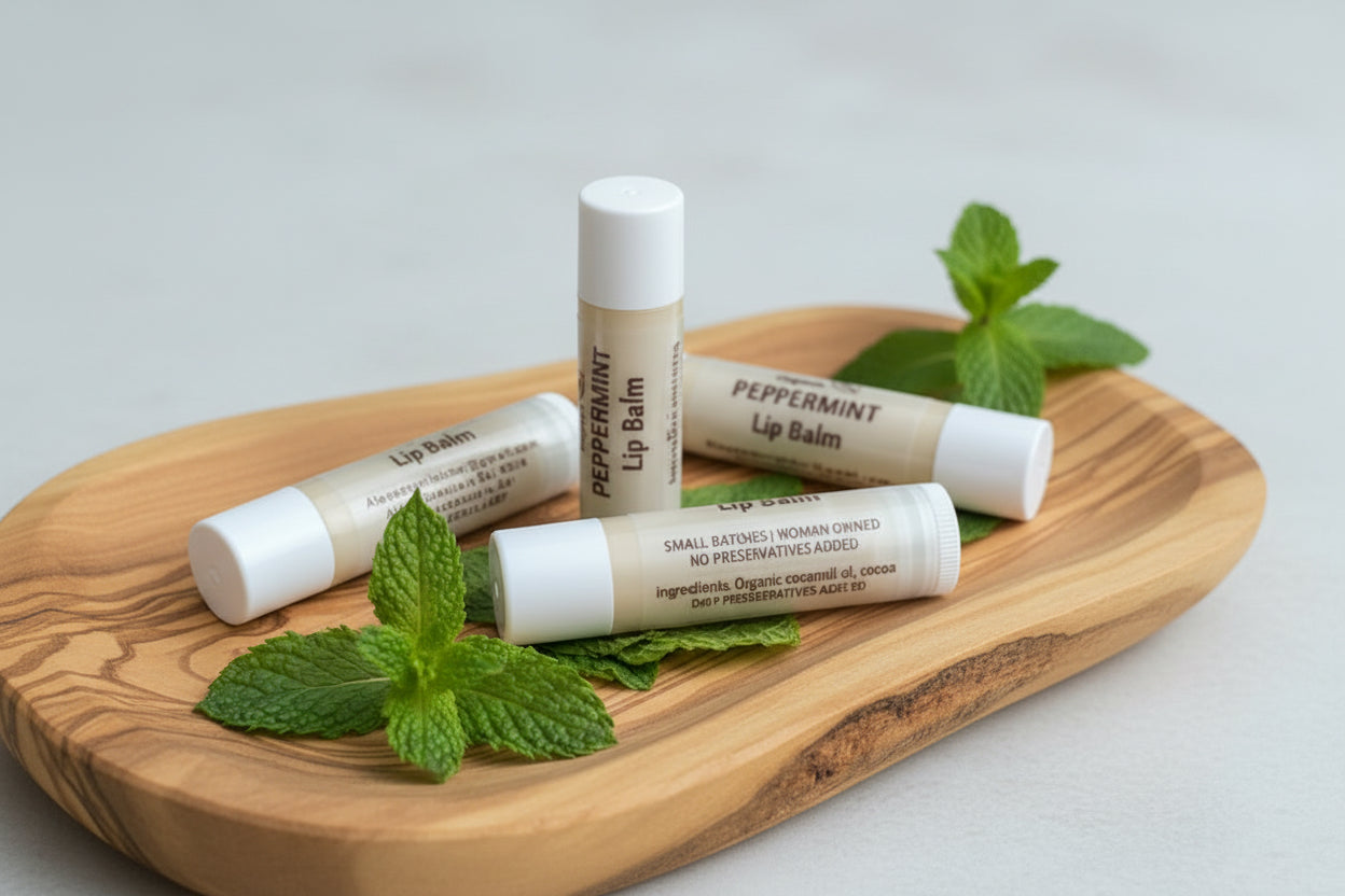 Lip Balm Warm Peppermint Organic